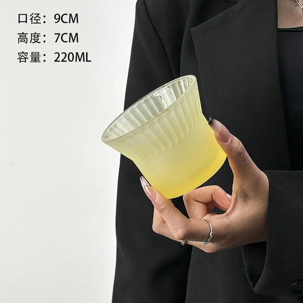 1 Pcs frosted yellow (220ml)
